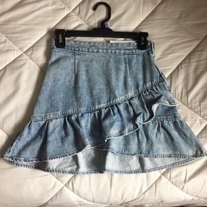 HCO High Waisted Denim Skirt
